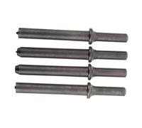 Gogogmee Set 4 Punte Scalpello per Martello Pneumatico, Kit Utensili per Rivettatura e Levigatura, Accessori per Riparazioni Auto, Strumenti Pneumatici Compatti e Durevoli per Officina