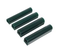 Gogogmee Set 4 Tubi in Cera per Gioiellieri, Modelli Rotondi Forati per Intaglio Anelli, Cera per Fusione Gioielli Precisione, per Artigianato e Produzione Gioielli Uomo Donna