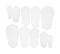 Gogogmee Set 50 Copri Pennelli Trucco in Eva Antipolvere per Labbra e Ombretti, Protezioni per Pennelli da Viaggio Riutilizzabili, Custodie Compatte per Conservazione Igienica