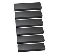 Gogogmee Set 6 Pezzi Scatole Portagioie Nere in Cartone Coperchio, Organizer per Penne Stilografiche Protezione e Design Angolare, per Back To School Party