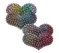 Gogogmee Set 8 Pezzi Fermagli per Chioma a Forma di Cuore Sfumati in Metallo Strass Mini Mollette Laterali per Frangia Accessori Scintillanti per Bambine Adolescenti e Feste Romantiche