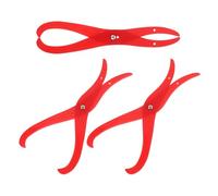 Gogogmee Set da 3 Calibri per Ceramica in Plastica Resistente, Strumento di Misurazione a Doppia Testa per Scultura e Modellazione in Argilla, Kit Portatile per Artisti e Ceramisti