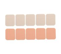 Gogogmee Set Di 10 Dischetti Truccati Quadrati Per Il Viso Spugnetta Per Il Trucco Forte Fard E Illuminante Senza Design
