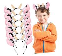 Gogogmee Set Di Accessori Per 6 Pezzi Cerchietto A Forma Di Animale Per Ragazzi E Ragazze Accessori Per Foto Feste Di Carnevale