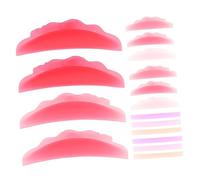 Gogogmee Set Di Piegaciglia Riscaldato Con 8 Cuscinetti in Silicone Sicuri Per La Pelle Per Il Sollevamento Delle Ciglia