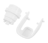 Gogogmee Set di Ricambi per Dispenser Automatico di Dentifricio, Pompa in Silicone e Asta di Spinta, Parte di Riparazione per Dispenser da Parete, Accessorio per Spremi-tubetto, Kit