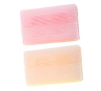 Gogogmee Spazzola Da Bagno Pennello Spugna 2 Pezzi Strumento Per Massaggio e La Pulizia Delicata Del Ragazzo Ragazza Rosa e Giallo Per La Cura Quotidiana e Bagno Dei Ragazzo Ragazza