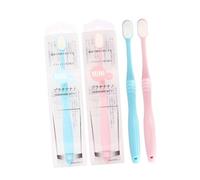 Gogogmee Spazzolini Denti Extra Morbidi 2 Pezzi Spazzolini Post-Partum per Orale e Accessori Ergonomici per Adulti