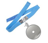 Gogogmee Specchio Otorinolaringoiatra Regolabile Fascia Leggera e Riflettore Frontale in Metallo per Esame Diagnostico di Orecchie, Naso, Uso Professionale in Cliniche e Ospedali