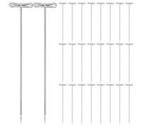 Gogogmee Spille a t in Acciaio Inossidabile 100 Pezzi 53mm Per Parrucche Fermacapelli Con Custodia Portatile Per Sartoria e Progetti Creativi