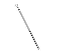 Gogogmee Spingi Cuticole in Acciaio Inossidabile 3 Pezzi Argento Forme Triangolare e Rotonda, Utensile per Manicure Professionale per Rimozione Smalto e Cura Unghie
