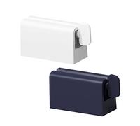 Gogogmee Spremi-dentifricio 2 Pezzi in Abs Controllo Quantità, Lavabile e Pratico Supporto per Crema Mani e Viso, per Adulti e Ragazzo Ragazza