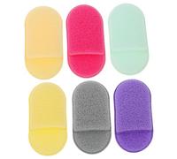 Gogogmee Spugne Detergenti per Viso 6 Pezzi, Dischetti Struccanti Morbidi e Anallergici per Pulizia Profonda, Tamponi per Rimozione Polvere Adatti a Uso Quotidiano e Pelle Colore Casuale