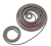 Gogogmee Striscia Sigillante Adesiva per Porte Paraspifferi Autoadesivo in Silicone E Tipo Isolante Termico e Acustico Antivento Polvere e Rumore per Telaio Porta