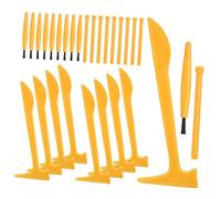 Gogogmee Strumenti da per PVC Kit Archeologico Dinosauri con Martello Scalpello e Spazzola Resistenti e Sicuri Gioco Educativo per Esplorazione e Scavi Creativi