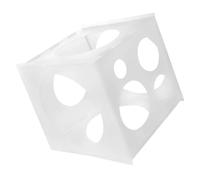 Gogogmee Strumento di Misurazione a 11 Fori per Palloncini Scatola per Misurare Dimensioni Palloncini Plastica Leggera Pieghevole per Decorazioni Feste e Party