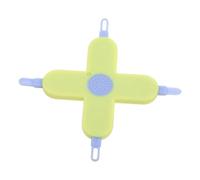 Gogogmee Strumento per Cura del Ragazzo Ragazza Cucchiaini Naso e Orecchie Forma di Croce Pulizia Delicata per Naso e Cerume Tagliaunghie Sicuro