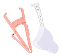 Gogogmee Strumento per Misurare Massa Grassa e Nastro Misura Corpo con Doppia Scala Millimetro per Braccia Vita Cosce Pratico e Preciso per Misurare Massa Grassa e Dimensioni Corpo Uomo e