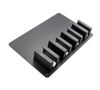 Gogogmee Supporto da Parete per Tagliacapelli Professionale Organizer per Strumenti da Barbiere con Multi-slot Resistente e Riutilizzabile per Centri Estetici e Stazioni di Taglio Uomo