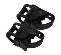 Gogogmee Supporto Per Bastone Per Sedia a Rotelle e Deambulatore 2 Pezzi in Plastica Resistente, Fissaggio Per Scooter e Passeggino, Accessori Per Anziani e Disabili