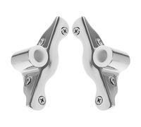 Gogogmee Supporto per Blocco Remi in Acciaio Inox 2 Pezzi Base Montaggio per Pagaia Kayak e Canoa Staffa Portautensili Barca Resistente alla Corrosione per Uso Marino