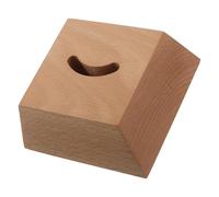 Gogogmee Supporto per Calzascarpe in Legno Massello, Portascarpe da Ingresso e Armadio, Base Stabile 10x9,7x3,8 Cm Bordi Lisci per Uso Quotidiano e Organizzazione Salvaspazio