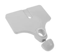 Gogogmee Supporto Per Infusione Plastica Grigia Vassoio Per Stand Infusione Piatto Per Strumenti Medici Accessori Per Drip Stand Compatibile
