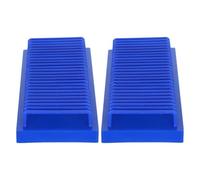 Gogogmee Supporto Porta Vetrini per Microscopio da Laboratorio 25 Slot in Plastica Resistente Set da 2 Pezzi, Scolapiatti per Essiccazione e Conservazione Campioni Scientifici e