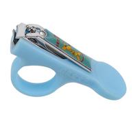 Gogogmee Tagliaunghie per Bambini Sicuro Design Protettivo, Impugnatura Ergonomica e Lama Piccola Blu, Kit per Manicure Neonati e Bambini Piccoli, Strumento per Cura Unghie Delicata