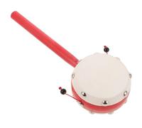 Gogogmee Tamburo a Mano, Musicale Portatile Piccolo in Materiale Sicuro, per Sviluppo Sensoriale e Coordinazione Occhio-mano, per Neonati
