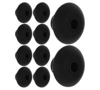 Gogogmee Tappi per Buchi Neri 100 Pezzi per Pannelli Forati, Spine di Inserimento Filettate Blocco Anticaduta e Antiallentamento, Accessori per Organizzazione Pareti Garage e