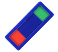 Gogogmee Targa Porta Scorrevole in Acrilico Indicatore Stato Meeting Camera Segnale Privacy Occupato Per Ufficio e Casa Colori Facile Da Usare e Installare