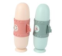 Gogogmee Tazza Per Spazzolino Da Denti A Forma Di Sottomarino Dei Cartoni Animati 2 Pezzi Custodia Per Spazzolino Da Denti Da Viaggio Sigillata Facile Da Trasportare