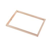 Gogogmee Telaio in Legno Massello per Tela Pittura Olio Telaio per Stesura Canvas Te Resistente e Stabile Superficie Liscia Schegge Leggero e Portatile