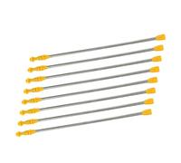 Gogogmee Telescopico in Metallo Inox per Spruzzatore Giardino, Prolunga Regolabile 8Pz, Accessori Resistenti per Orto e Frutteto