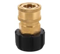 Gogogmee Testina di Conversione per Tubi dell'Acqua Ad Alta Pressione Rondella per Tubo Flessibile A Collegamento Rapido Rondella Filettata A Collegamento Rapido