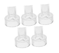 Gogogmee Tiralatte senza Bave Accessori Manuale per 5 Pezzi Valvole a Becco D'anatra in Silicone Sicure Antireflusso per Mamme e Ragazzo Ragazza