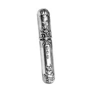 Gogogmee Vintage Sewing Needle Container in Stile con Design Embossed Organizer Portatile per Aghi da Cucito Ricamo e Piccoli Accessori Scatola Retro per e Lavoro Maglia