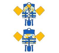 Gogokids Giubbotto di salvataggio per bambini, stile giacca, galleggiante, con cinghie regolabili, per bambini, per 2-6 anni/15-30 kg