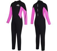 Gogokids Muta in neoprene per bambini da 2,5 mm, in neoprene termico, con protezione UV 50+, per bambine da 3 a 10 anni, nuoto, surf, immersioni, lezioni di nuoto