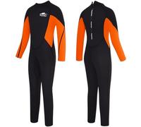 Gogokids Muta in neoprene per bambini da 2,5 mm, in neoprene termico, con protezione UV 50+, per bambine da 3 a 10 anni, nuoto, surf, immersioni, lezioni di nuoto