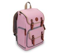 GOgroove Sac à Dos pour Appareil Photo Reflex Numérique avec Compartiment à Tablette, Séparateurs Modulables, Support Trépied & Housse Imperméable pour Canon, Nikon, Olympus et autres - Rose - par