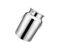 GoHaiDe Bidone per Il Latte in Acciaio Inossidabile - Bidone per Il Latte in Acciaio Inossidabile da 5 l/7 l/9 l/14 l Serbatoio per Il Trasporto di Bottiglie con Secchio per Vino,5L