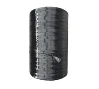 GOHAPY Filamento in Fibra di Carbonio 30M, 1K 3K 6K 12K 24K 48K, Traino Continuo in Fibra di Carbonio Nera (1 x 30M)