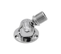 GOHAPY Staffa di Supporto per palo Supporto for Antenna, Base Rotonda Girevole Regolabile in Acciaio Inossidabile 316 for Barche, ferramenta Mar.in.a, 1 pezz0