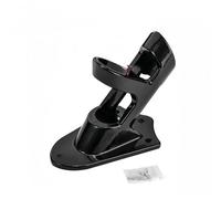 GOHAPY Supporto per Supporto Bandiera Asta portabandiera Estensibile da 6 Piedi con Supporto Parete, Base telescopica in Metallo Argento e Nero for striscioni Giardino(Black)
