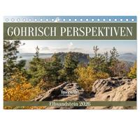 Gohrisch Perspektiven - Elbsandstein (Tischkalender 2026 DIN A5 quer), CALVENDO Monatskalender: Der Gohrisch von nah und fern.