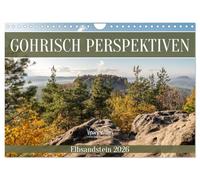 Gohrisch Perspektiven - Elbsandstein (Wandkalender 2026 DIN A4 quer), CALVENDO Monatskalender: Der Gohrisch von nah und fern.