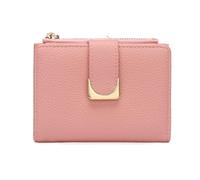 GOIACII Portafogli da donna piccolo portafoglio da donna con blocco RFID compatto con cerniera bifold, A03-rosa