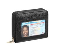 GOIACII Portafoglio Donna Piccolo in Pelle Blocco RFID Corto Portamonete con 9 Scomparti per Carte